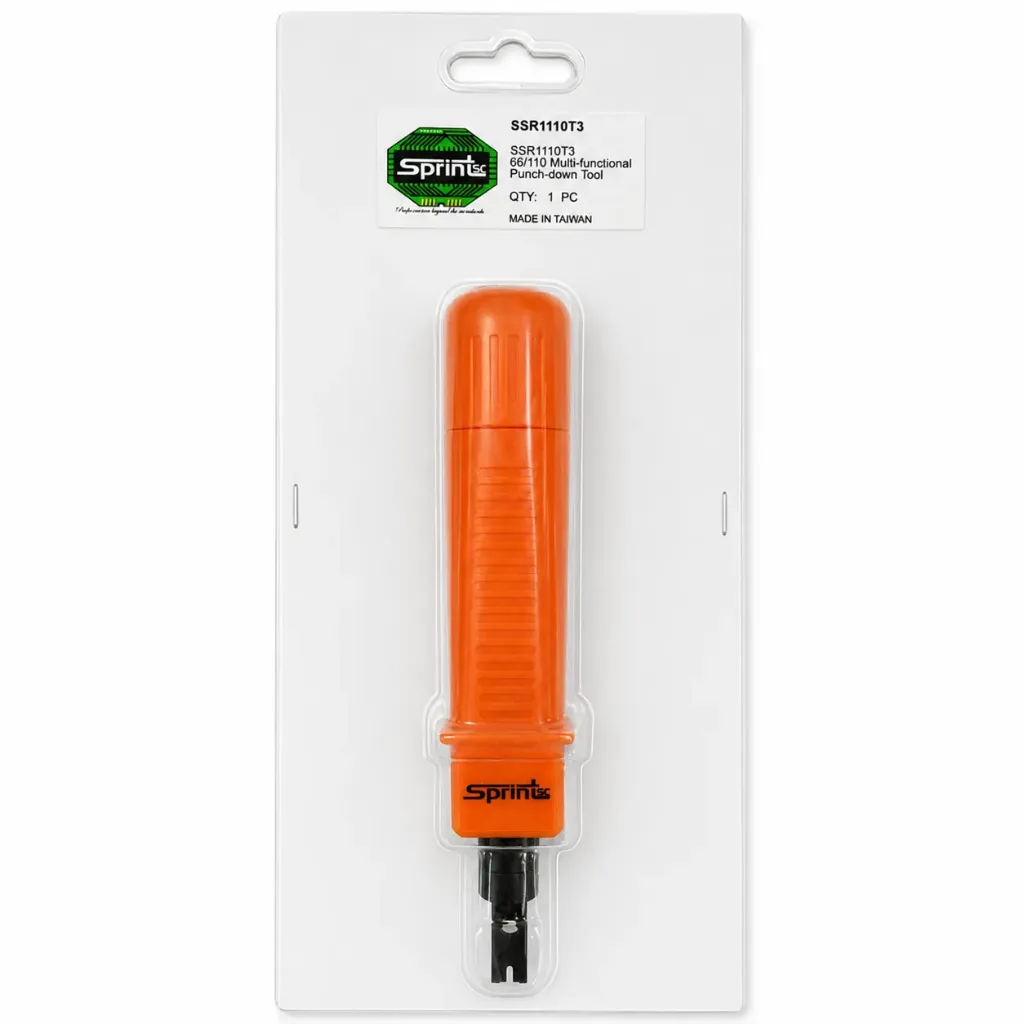 [Sprint Premium] SprintSc, 66/110 Milti-Functional Punch Down Tool, Made In Taiwan (SSR1110T3)