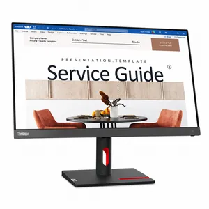 [LENOVO THINKVISION] Lenovo ThinkVision S24i-30 24 inch FHD Monitor (IPS Panel, 100Hz, 4ms, HDMI, VGA, Phone Holder) - Tilt Stand,3 years warranty